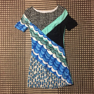 Tracy Reese multi-print sheath dress